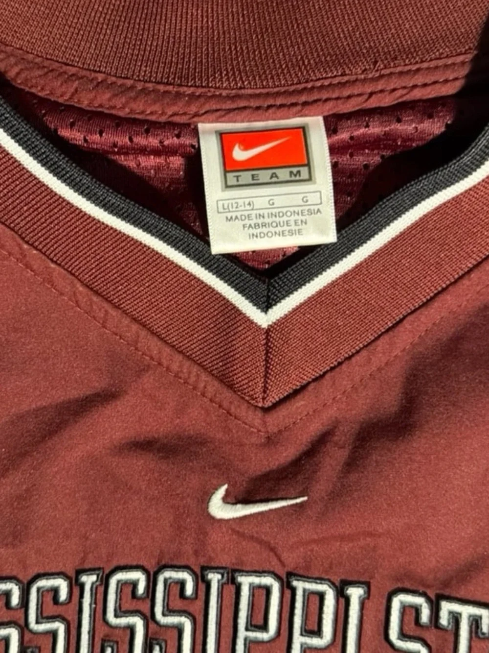 Vintage Nike Boys Mississippi State Pullover